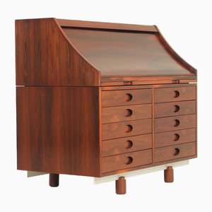 Bureau en Palissandre par Gianfranco Frattini pour Bernini, 1960s