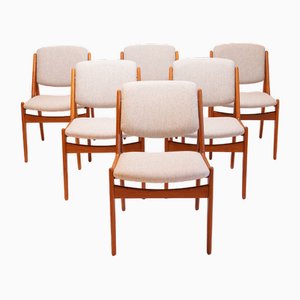Ella Chairs by Arne Vodder for Vamø, Set of 6