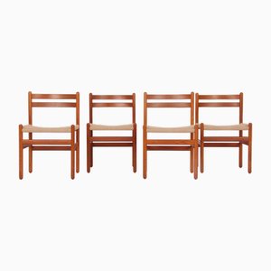 Teak Dining Chairs by Kurt Østervig for Kp Furniture, 1970s, Set of 4