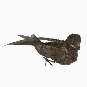 Uccello in argento 925 di Nava e Nencini