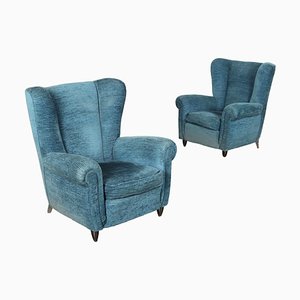Vintage Armchairs, 1950s, Set of 2