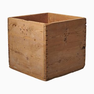 Large Antique Swedish Pine Box