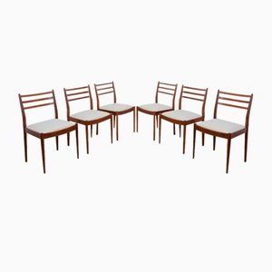 Chaises de Salle à Manger Mid-Century en Teck par Victor Wilkins pour G-Plan, 1960s, Set de 6