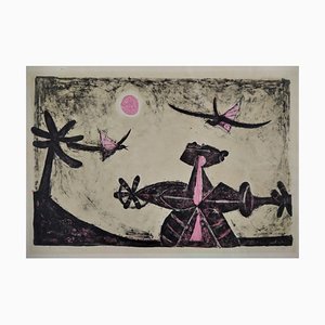 Rufino Tamayo, Composición, 1996, Litografía