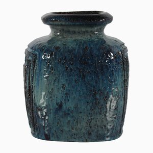 Dänische Mid-Century Vase von Fridtjof Sejersen für Sejer Studio Ceramic