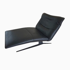 Fauteuil Mid-Century en Cuir par Joop Einking