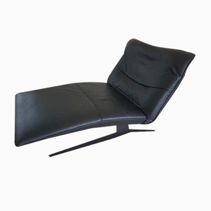 Mid-Century Leather Lounge Chair by Joop Einking