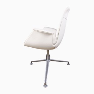 Fauteuil Fk 6725 en Cuir et Acier Chromé par Preben Fabricius et Jørgen Kastholm pour Walter Knoll, Danemark, 2000s