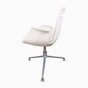 Fauteuil Fk 6725 en Cuir et Acier Chromé par Preben Fabricius et Jørgen Kastholm pour Walter Knoll, Danemark, 2000s