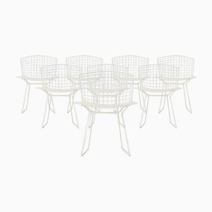Dining Chairs attributed to Harry Bertoia for Knoll, 1960s, Set of 8