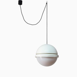 Mid-Century Modern Moon Ceiling Lamp by Andre Ricard for Metalarte Spain, 1970s