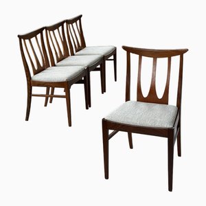 Brasilia Dining Chairs attributed to G-Plan, 1960s, Set of 4