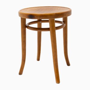 Bentwood Stool from Thonet, Former Czechoslovakia, 1920s