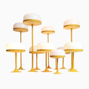Deutsche Mid-Century Space Age Mushroom Steh- oder Tischlampe von Kaiser Idell / Kaiser Leuchten, 1960er