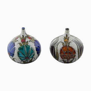 Turkish Ceramic Fig Decor, Set of 2