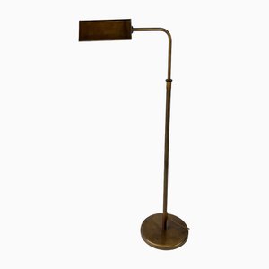 Lampadaire Mid-Century en Laiton et Acier, 1960s