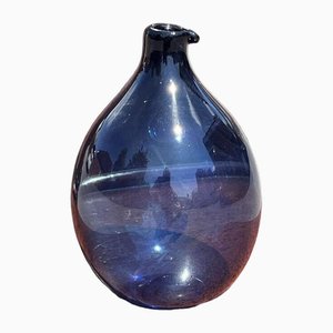 Mid-Century Blue Bird Decanter Bottle by Tino Sarpaneva