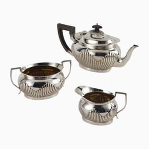 Tea Set in Sterling 925 from Mappin & Webb, Set of 3