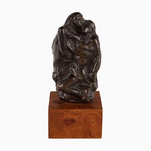 Sculpture Vintage en Bronze par Gismondi Tommaso