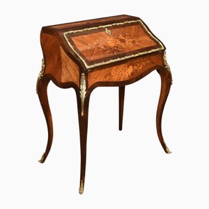 Antique French Desk with Rosewood Inlaid