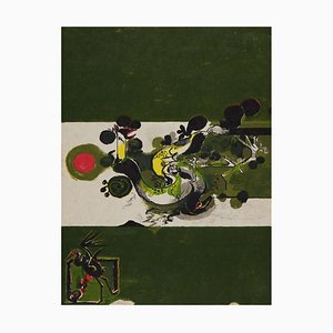 Graham Sutherland, Composition, 1979, Lithograph