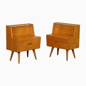 Vintage Nachttische, 1960er, 2er Set