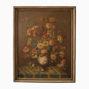 Italian Artist, Still Life, 1960s, Oil on Masonite, Framed