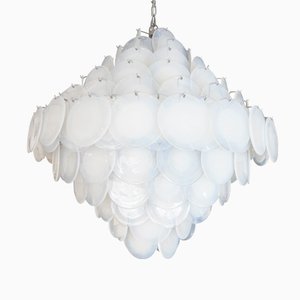 Vintage Italian Disc Ceiling Light from Vistosi