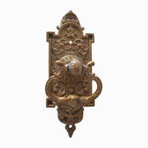 Heurtoir de Porte Wilhelminien en Bronze, 1850