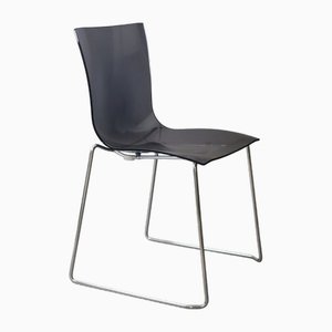 Italian Acrylic Glass Chair by Tonin Casa