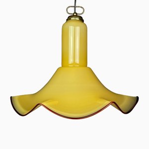 Mid-Century Murano Glass Pendant Lamp, Italy, 1970s