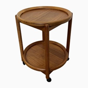 Teak Serving Trolley with Removable Trays from Sika Møbler, 1960s