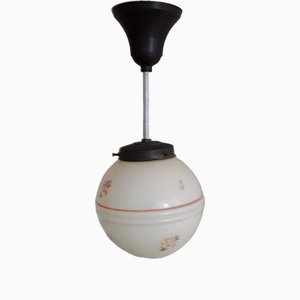 Lámpara de techo alemana Art Déco vintage, años 20