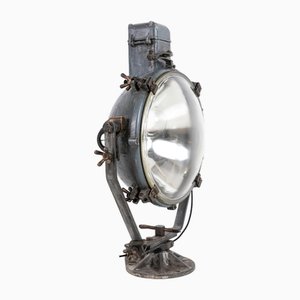 Industrial WWII Ship Searchlight from GEC, 1940s