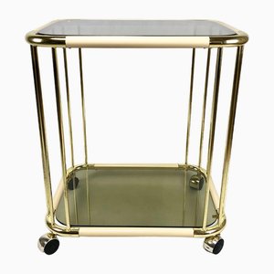 Mid-Century Italian Brass Trolley Bar, 1960s