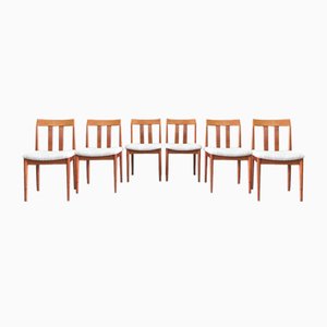 Mid-Century Teak Dining Chairs from Vamdrup Stolfabrik, 1960s, Set of 6