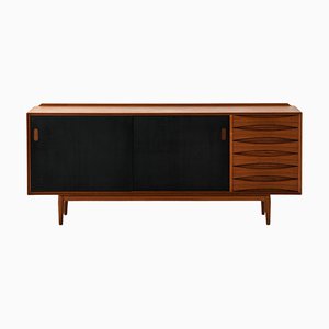 Arne Vodder zugeschriebenes Sideboard aus Teak, 1950er