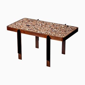 Table Basse Admiral Whitney 1 artisanale Terrazzo par Felix Muhrhofer