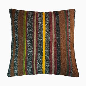 Cojín Kilim turco vintage, años 70