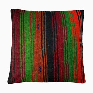 Vintage Turkish Kilim Cushion Cover, 1970s