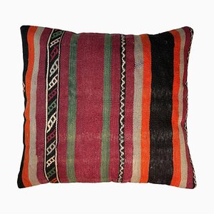 Vintage Turkish Kilim Cushion Cover, 1970s
