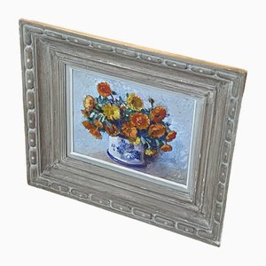 Pierre Giffard, Bouquet of Flowers, Painting, Framed