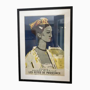 Affiche Lithographique d'après Yves Brayer