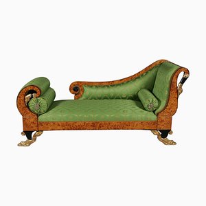20th Century Empire Swan Chaise Lounge