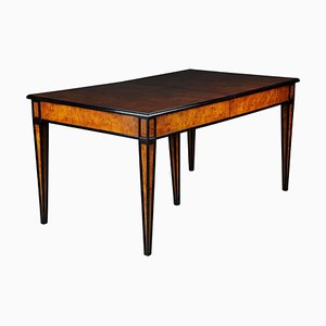 Biedermeier Style Extendable Dining / Conference Table in Maple