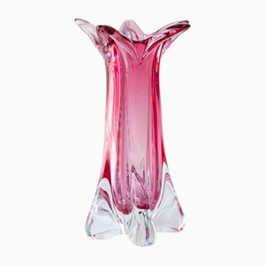 Murano Glass Vase from Fratelli Toso, Italy, 1960s