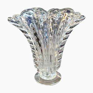 Mid-Century Modern Bullicante Murano Glass Vase by Barovier for Barovier & Toso, 1950s
