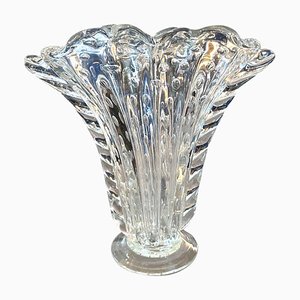 Mid-Century Modern Bullicante Murano Glasvase von Barovier für Barovier & Toso, 1950er