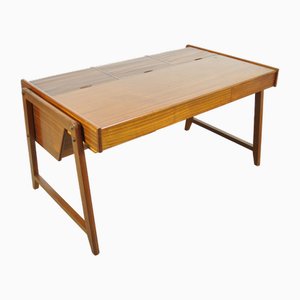 Vintage Schreibtisch aus Holz von Clausen & Maerus für Eden, 1960er