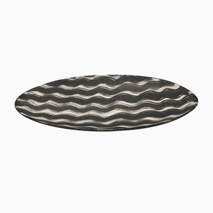 Black Wave Plate by Studiopepe